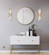Настінний світильник Marble Wall Lamp бронзові довжина 50 см