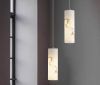 Підвісний світильник з мармуру Tube Stone Mini Led