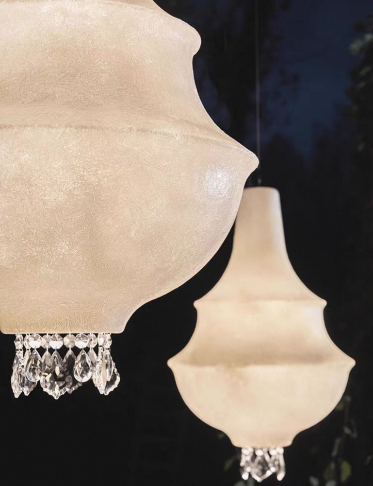 Люстра акрилова Nudi Vase Lamp з 2-ма лампами Ø 48 см