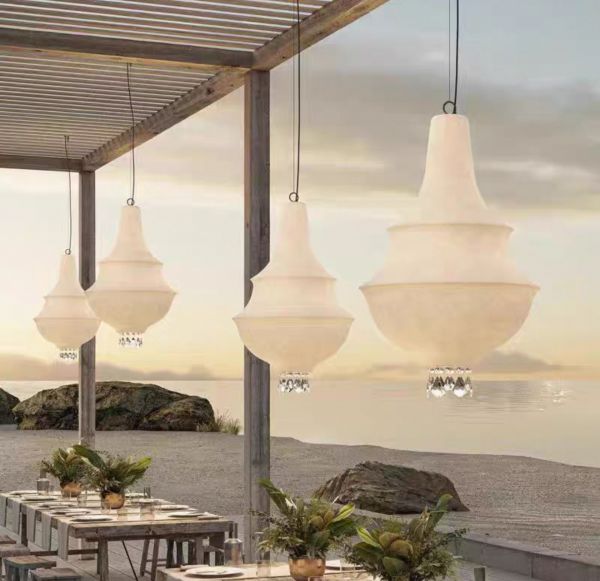 Люстра акрилова Nudi Vase Lamp з 2-ма лампами Ø 48 см
