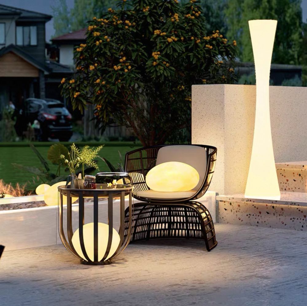 Торшер акриловий Plastic floor lamp 18W 051012/1 F Acril