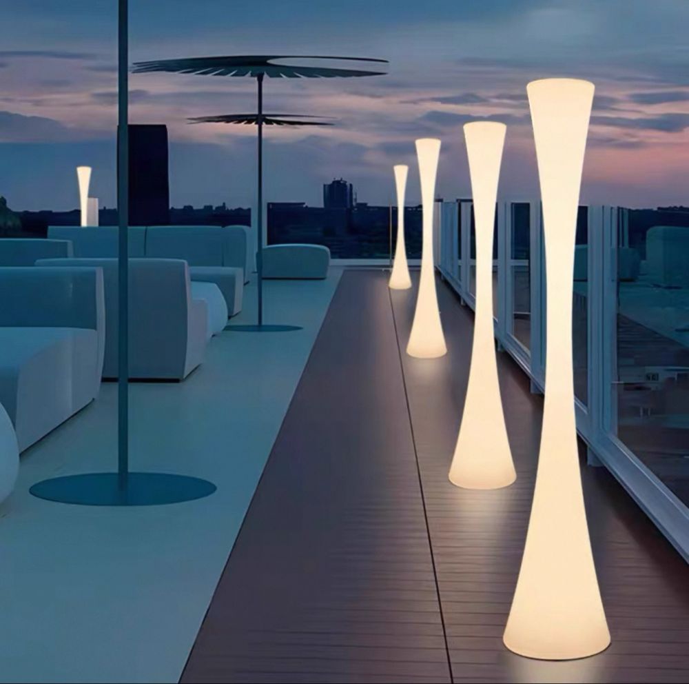 Торшер акриловий Plastic floor lamp 18W 051012/1 F Acril