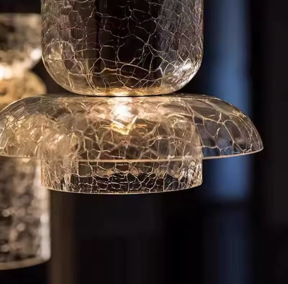 Підвіс скляний Fragile Glass Ø 32 см бронза