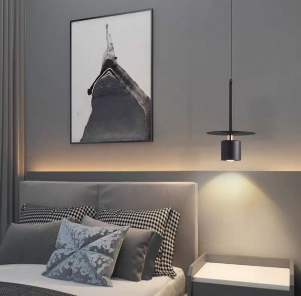 Стильник металевий підвіс Fit Lamp Ø 21 см чорний