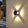 Настінний світильник - бра Figura Line Lamp в чорному кольорі 12W