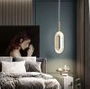 Світильник підвісний  Ovaling Lamp в золотому кольорі 10W