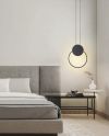 Світильник підвісний CURLY LAMP в чорному кольорі 10W