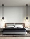 Світильник підвісний CURLY LAMP в чорному кольорі 10W