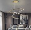 Тросова серія люстр Geometry Gold Lamp в золотому кольорі