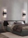 Настінний світильник Grand Glass чорний, з вбудованим Led на 10 ват