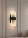 Настінний світильник Grand Glass чорний, з вбудованим Led на 10 ват