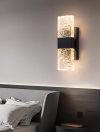 Настінний світильник Grand Glass чорний, з вбудованим Led на 10 ват