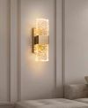 Настінний світильник Grand Glass золотий, з вбудованим Led на 10 ват