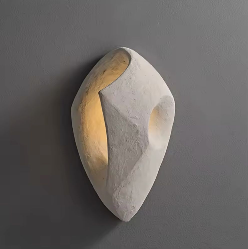 Настінний світильник Origami з акрилового каркасу в пісочному кольорі Ø 24.5 см
