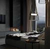 Світлодіодний світильник Split Lamp Ø 20 см чорний текстиль
