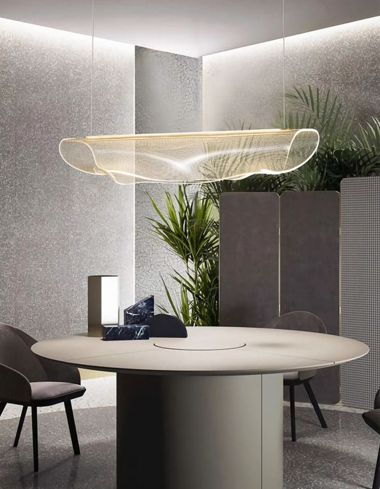 Вижовжена люстра Notus Acrilium Lamp Led на 35 ват довжина 120 см