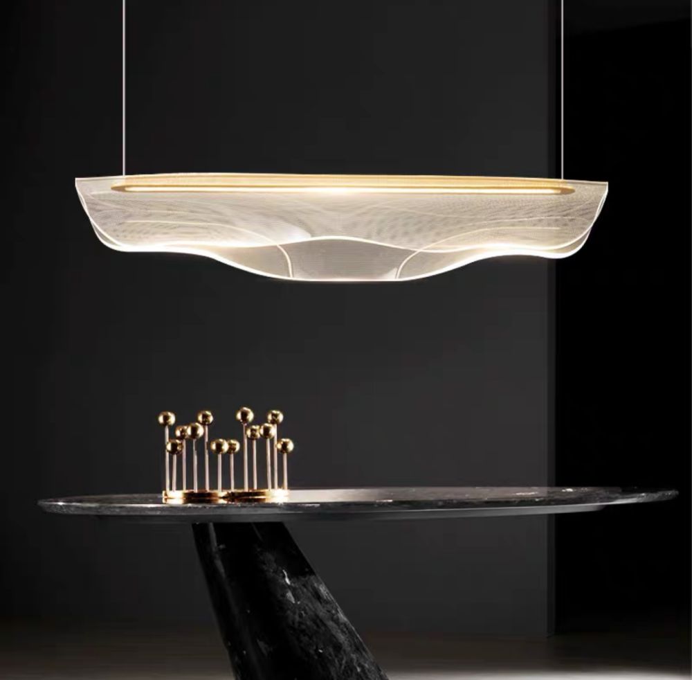Вижовжена люстра Notus Acrilium Lamp Led на 35 ват довжина 120 см