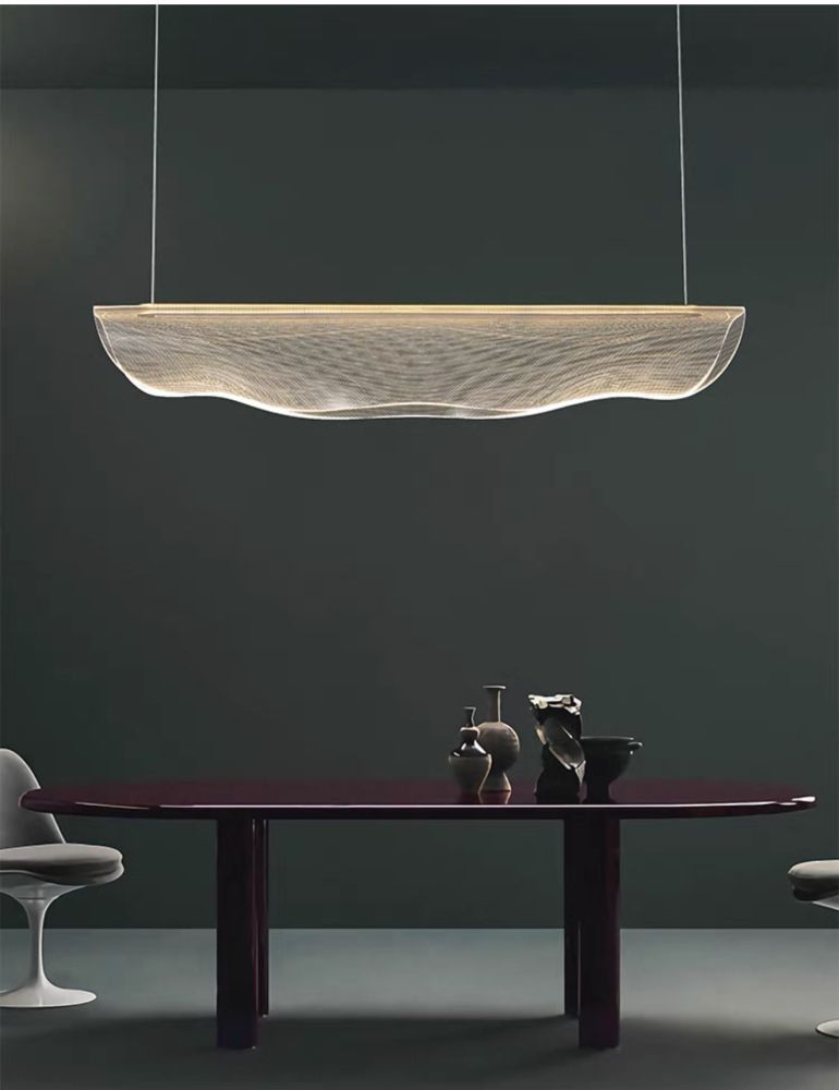 Вижовжена люстра Notus Acrilium Lamp Led на 35 ват довжина 120 см