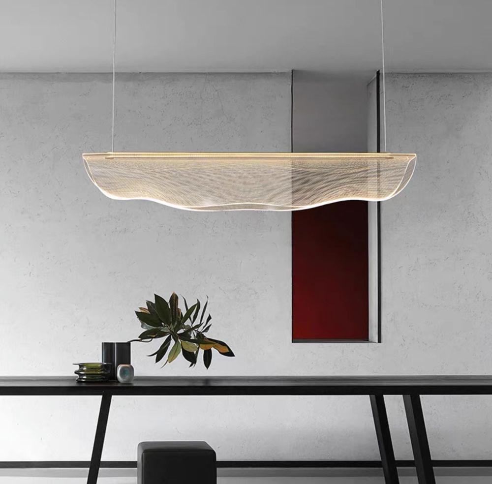 Вижовжена люстра Notus Acrilium Lamp Led на 35 ват довжина 120 см