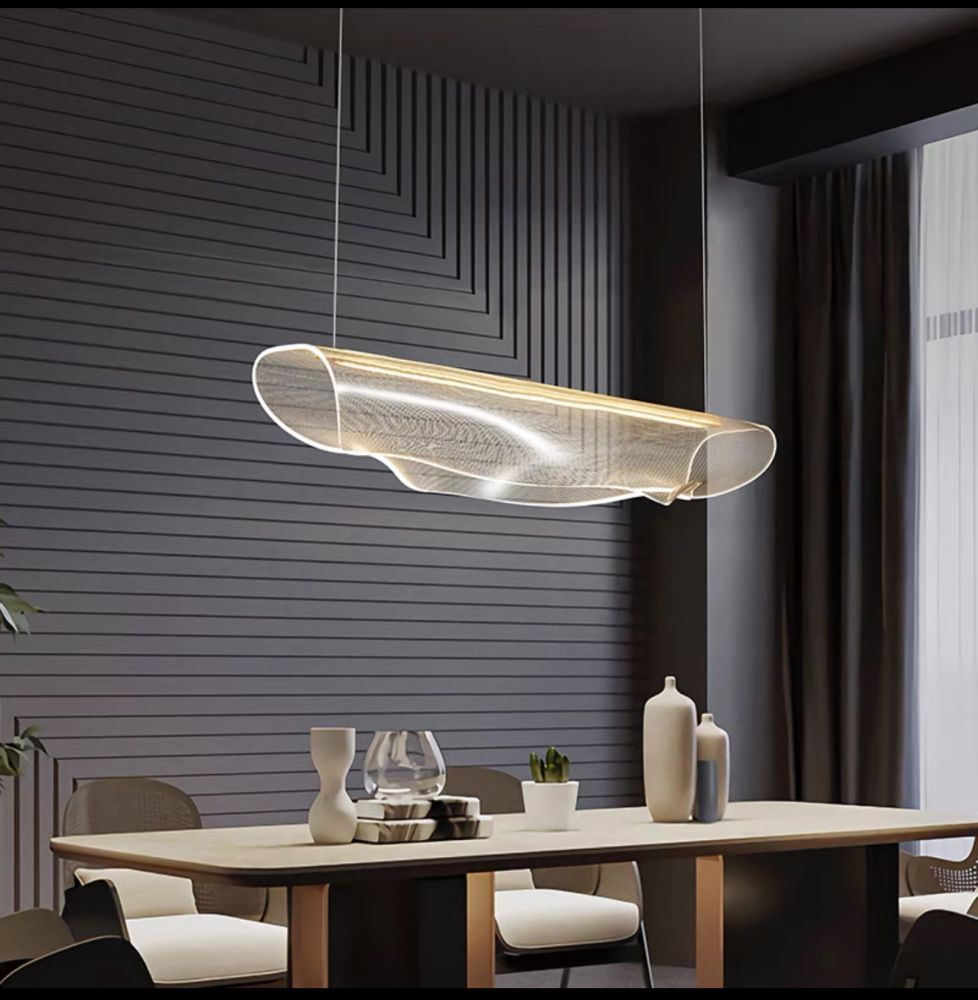 Вижовжена люстра Notus Acrilium Lamp Led на 35 ват довжина 120 см