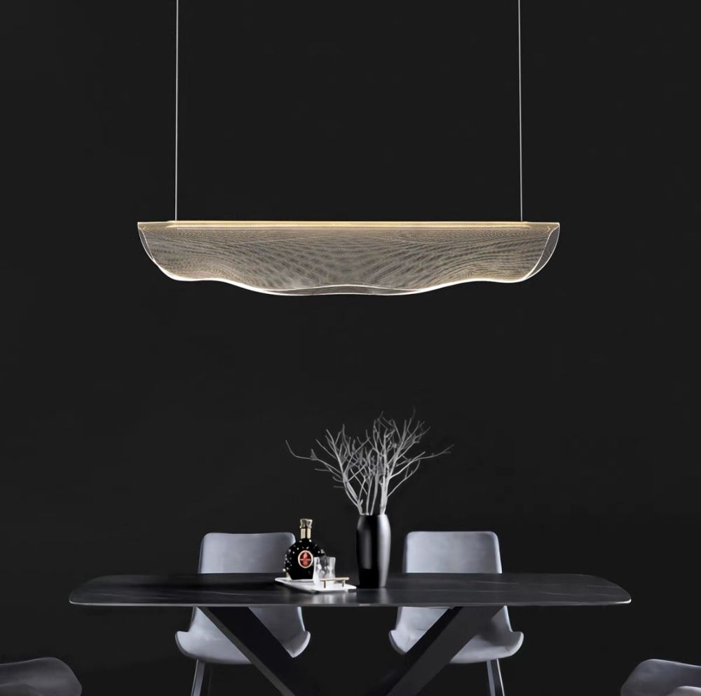 Вижовжена люстра Notus Acrilium Lamp Led на 35 ват довжина 120 см