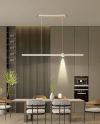 Видовжена біла люстра Linear System Lamp на 20 ват довжина 120 см