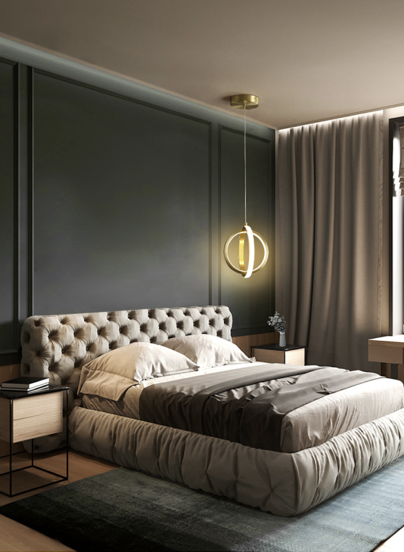 Світильник підвісний Pair Circles Led на 25W