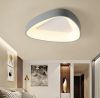 Cвітлодіодна потолочна люстра ANG led lamp в сірому кольорі 20W
