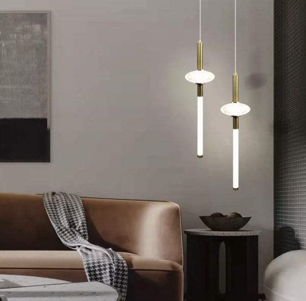 Підвіс Float Lamp потужність15W золото з білим глянсом