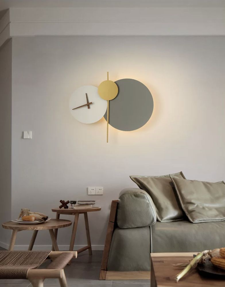 Світлодіодне бра-годинник Дизайнерське бра O-Clock Lamp
