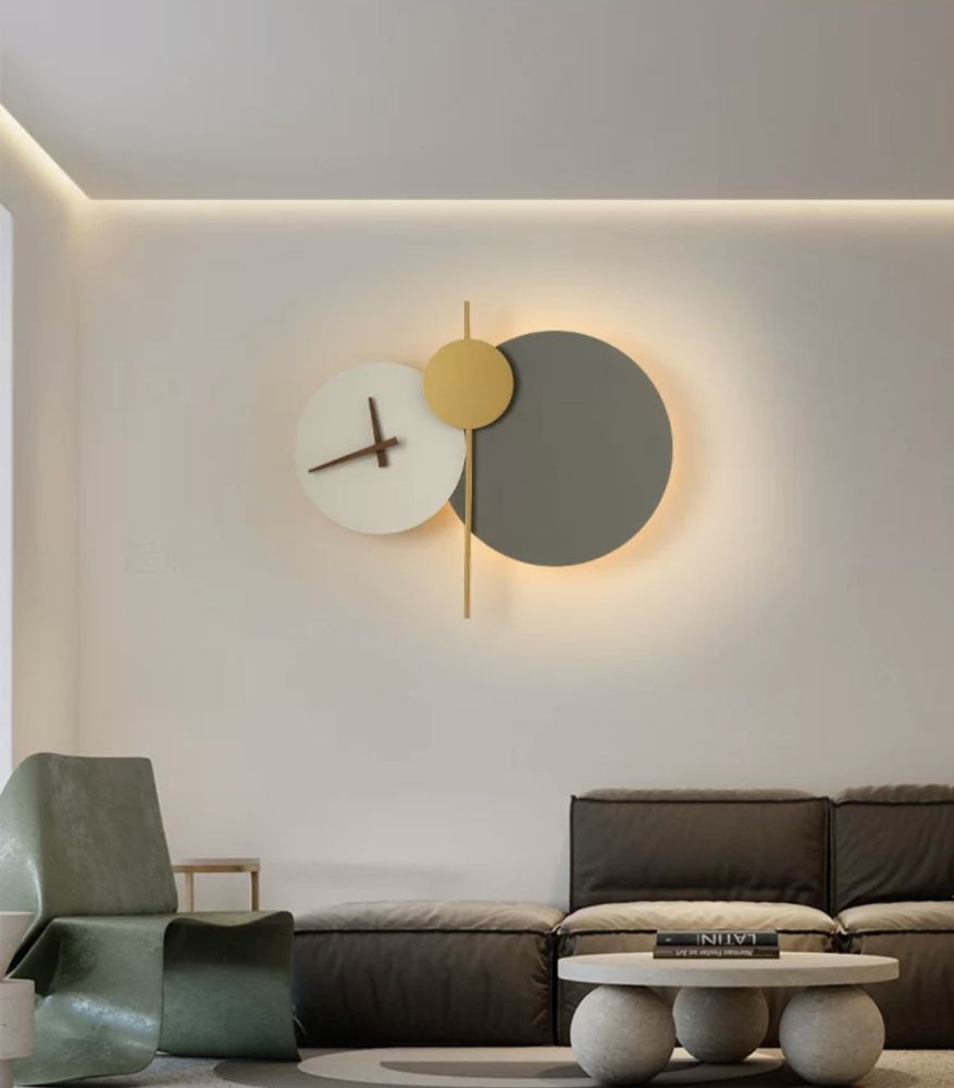 Світлодіодне бра-годинник Дизайнерське бра O-Clock Lamp