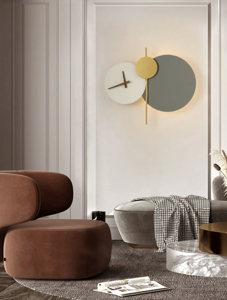 Світлодіодне бра-годинник Дизайнерське бра O-Clock Lamp