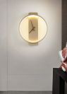 Світлодіодне бра-годинник у золотому кольорі Wall Clock
