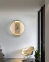 Світлодіодне бра-годинник у золотому кольорі Wall Clock