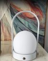 Настільна лампа Cricket Lamp в білому кольорі акумуляторна
