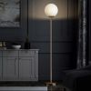 Торшер IC Lamp в золотому кольорі