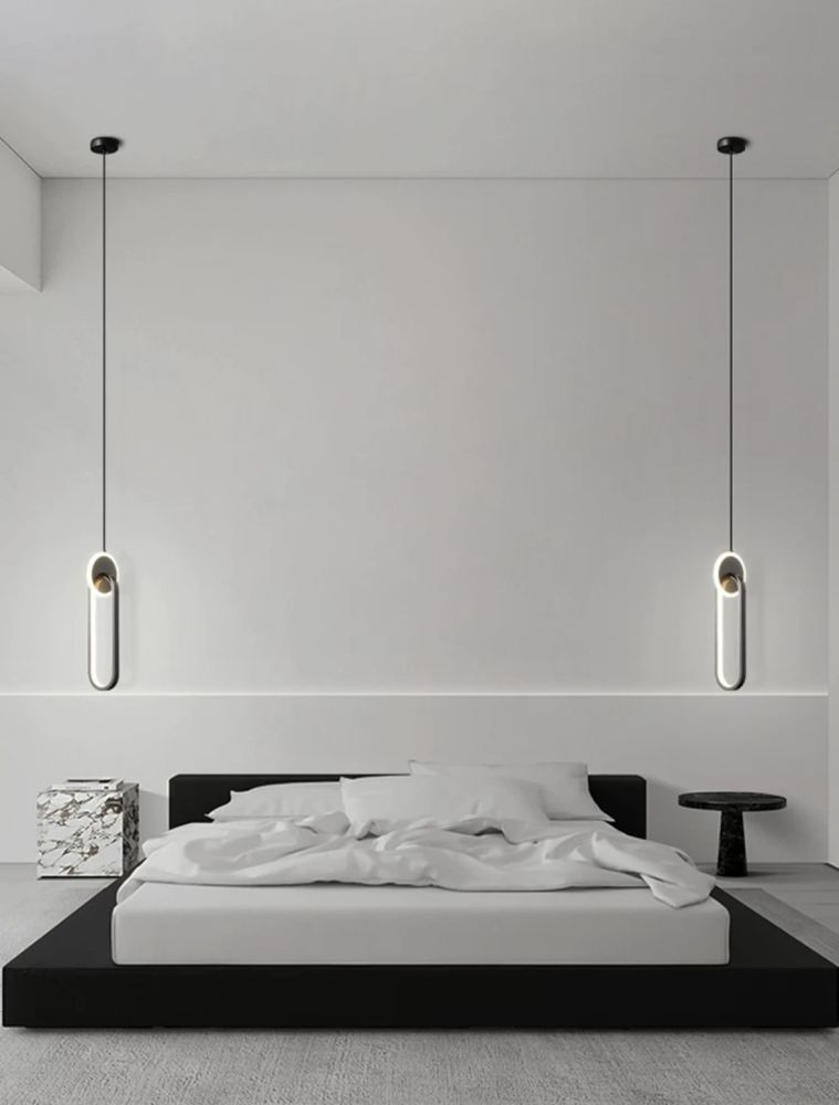 Світильник підвісний Curly Lamp 2 в чорному кольорі 10W