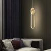 Світильник підвісний Curly Lamp 2 в золотому кольорі 10W