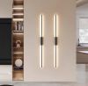 Настінні світильники 120 см Line wall lamp в чорному кольорі з вбудованим Led на 20 ват