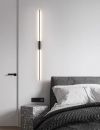 Настінні світильники 120 см Line wall lamp в чорному кольорі з вбудованим Led на 20 ват