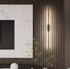 Настінні світильники 120 см Line wall lamp в чорному кольорі з вбудованим Led на 20 ват