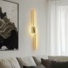 Світлодіодна бра Twist Lamp золотого кольору