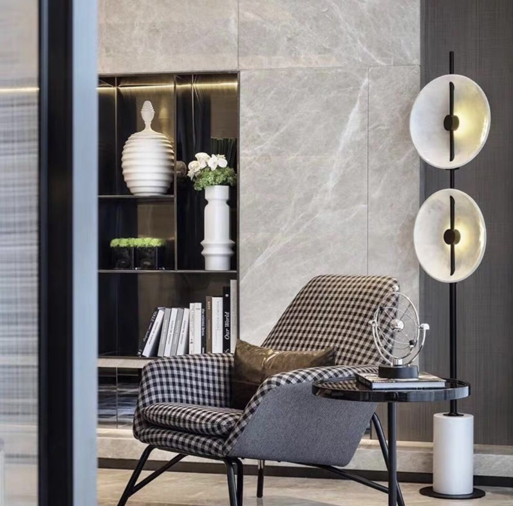 Підлоговий стильний торшер Mooney Floor lamp
