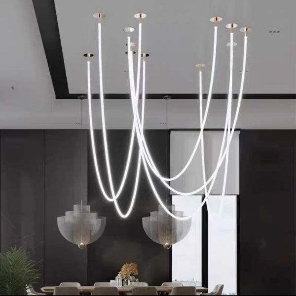 Люстра підвісна світлодіодна Kafie Led Lamp 45W