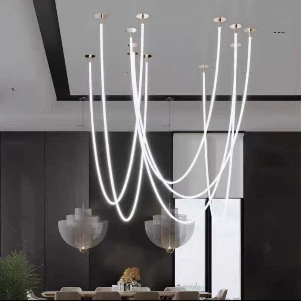 Люстра підвісна світлодіодна Kafie Led Lamp 50W