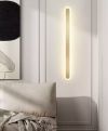 Настінний світильник Longi wall lamp Gold в золоті 100 см Led на 40 ват