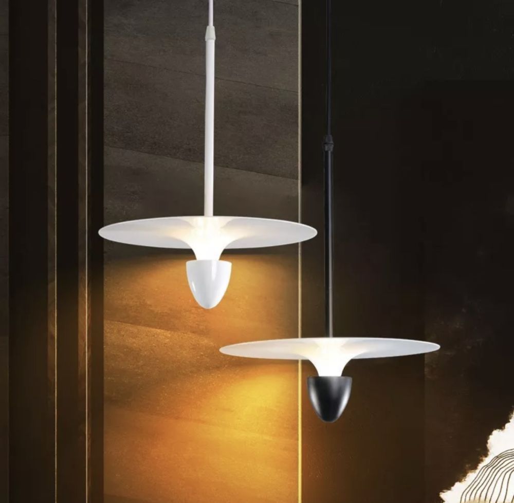 Підвісний світильник у білому кольорі Appartamento Lamp діаметр 30 см