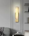 Настінний світильник Marble Wall Lamp бронзовий мармур довжина 50 см
