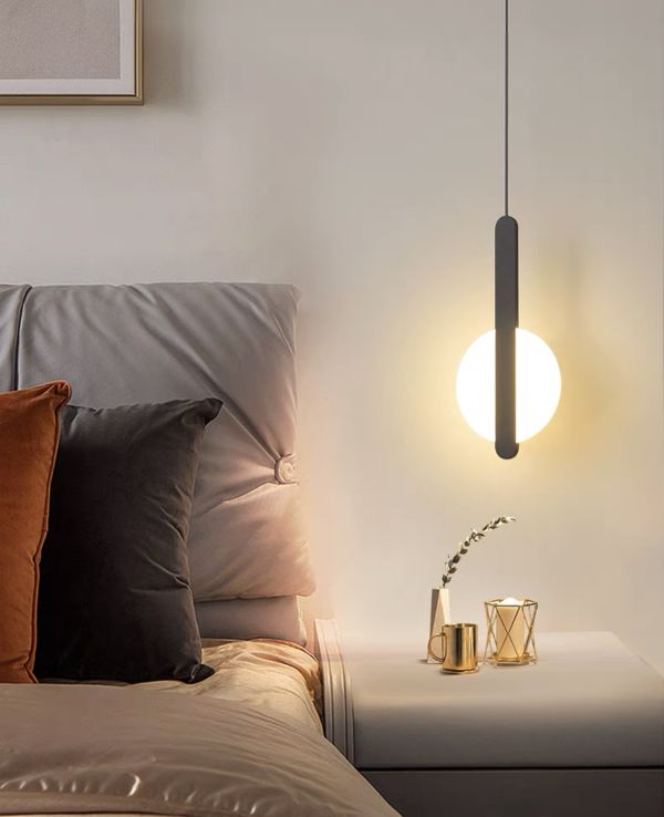 Світильник підвісний Cuppo Handing Lamp led в біло-чорному кольорі 10W