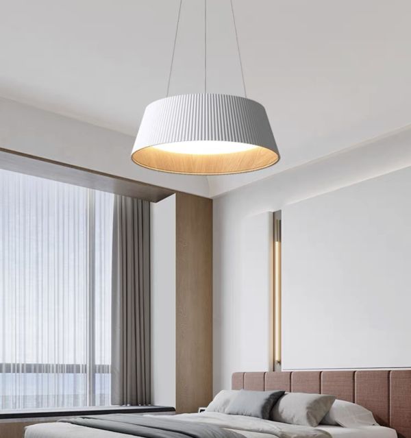 Люстра підвісна світлодіодна More Lamp в білому  кольорі 20W
